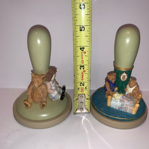 Set of 2 Brown Bag Cookie Art Stamp Press Mold - Picture 7 of 8